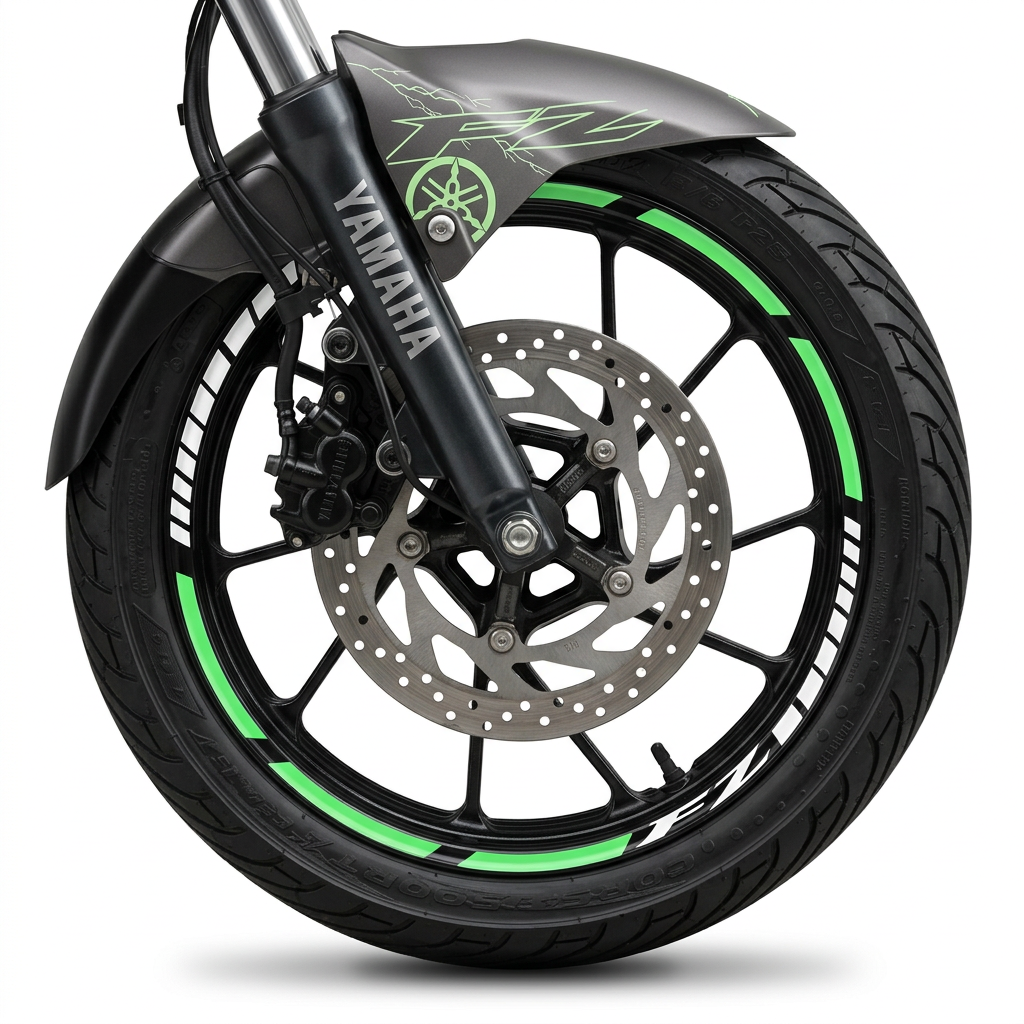 Rin Tape Yamaha FZ — Edición Verde Neón